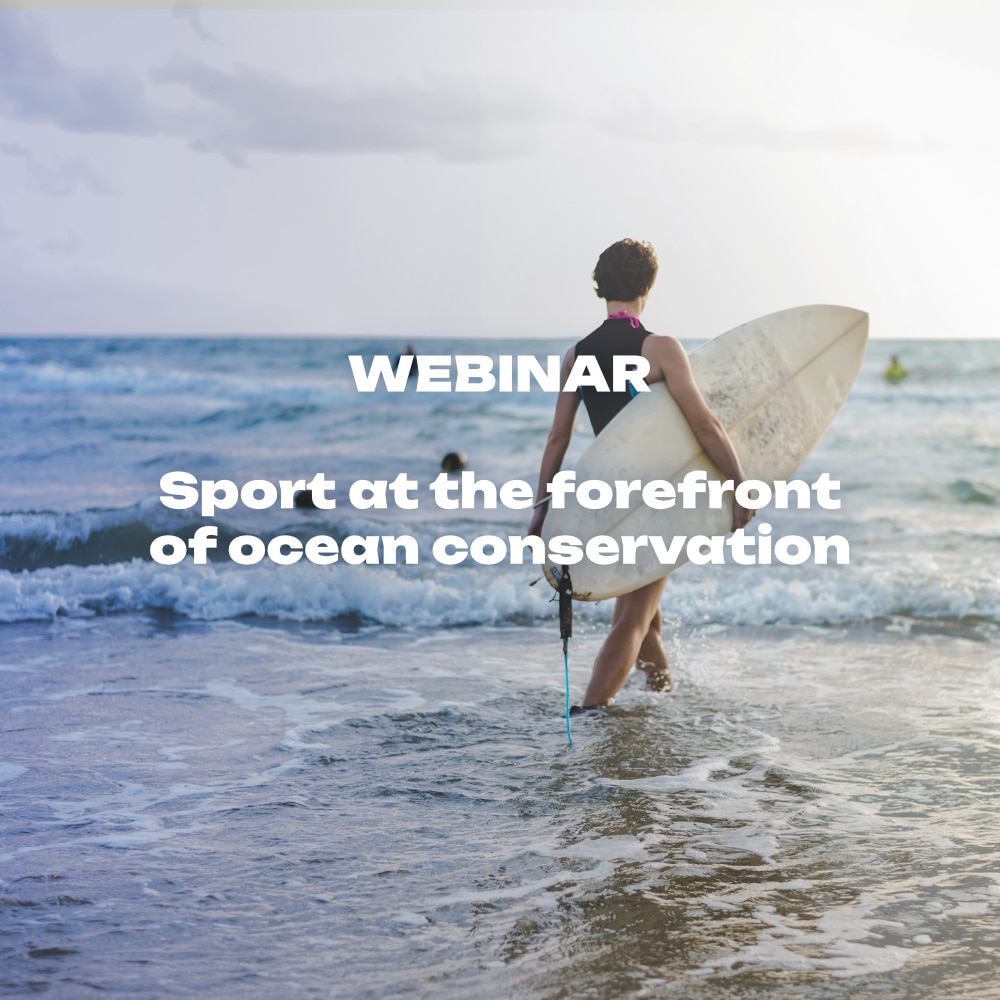 WEBINAR – Sport at the forefrontof ocean conservation